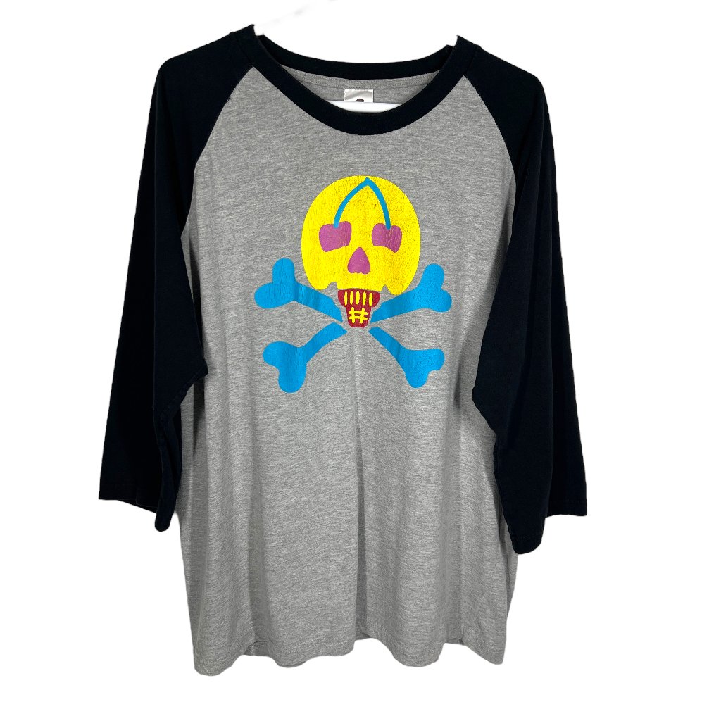 Bbc Ice Cream Raglan Baseball Men Xxl Rap Y2k Vintage Pharrell Clipse Skateboard